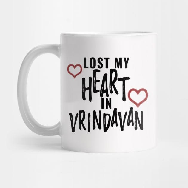 Iskcon - Krishna - Lost my heart in Vrindavan - Hindu gods - krsna by Saishaadesigns